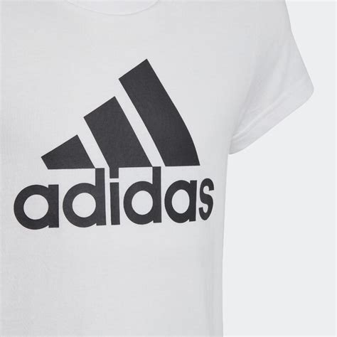 adidas t shirt mädchen weiß|T.